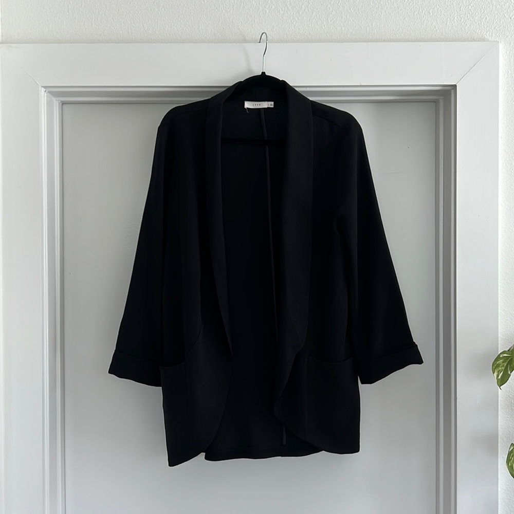 Lush black blazer large / L